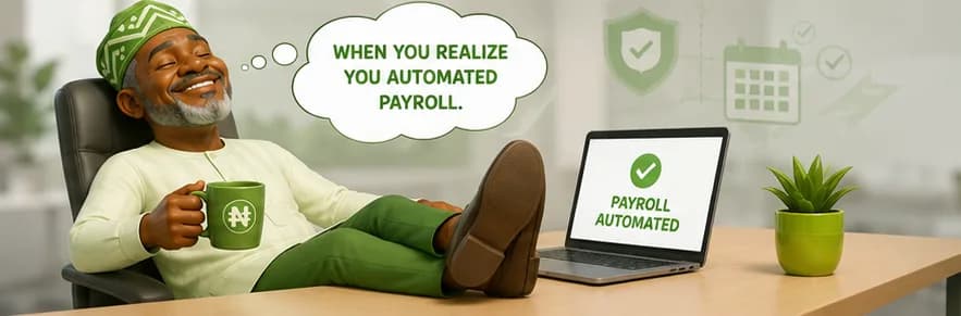 When you realize payroll is automated on Staffpay.ng