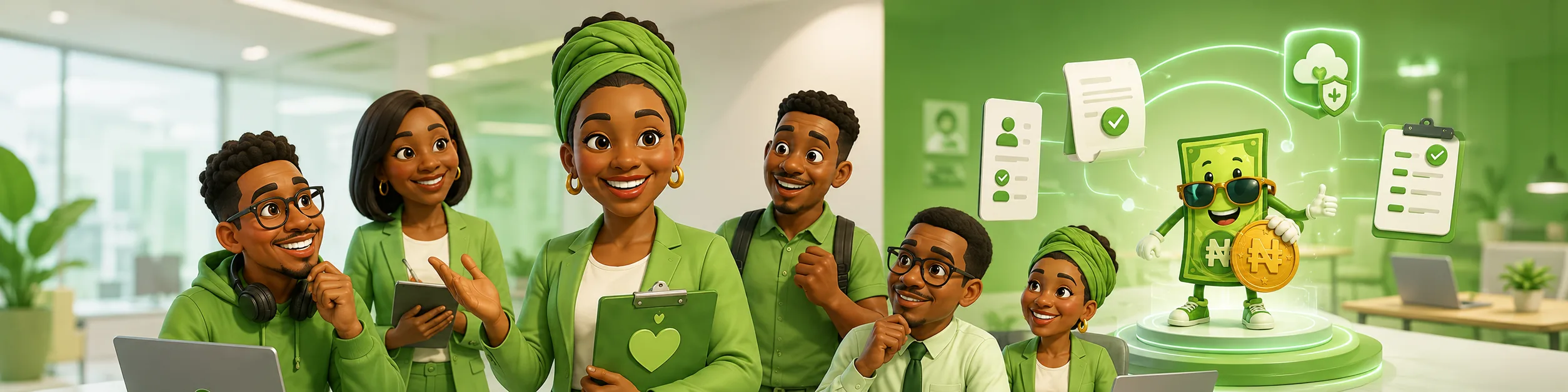 Nigerian team managing payroll records, checks, and compliance on Staffpay.ng