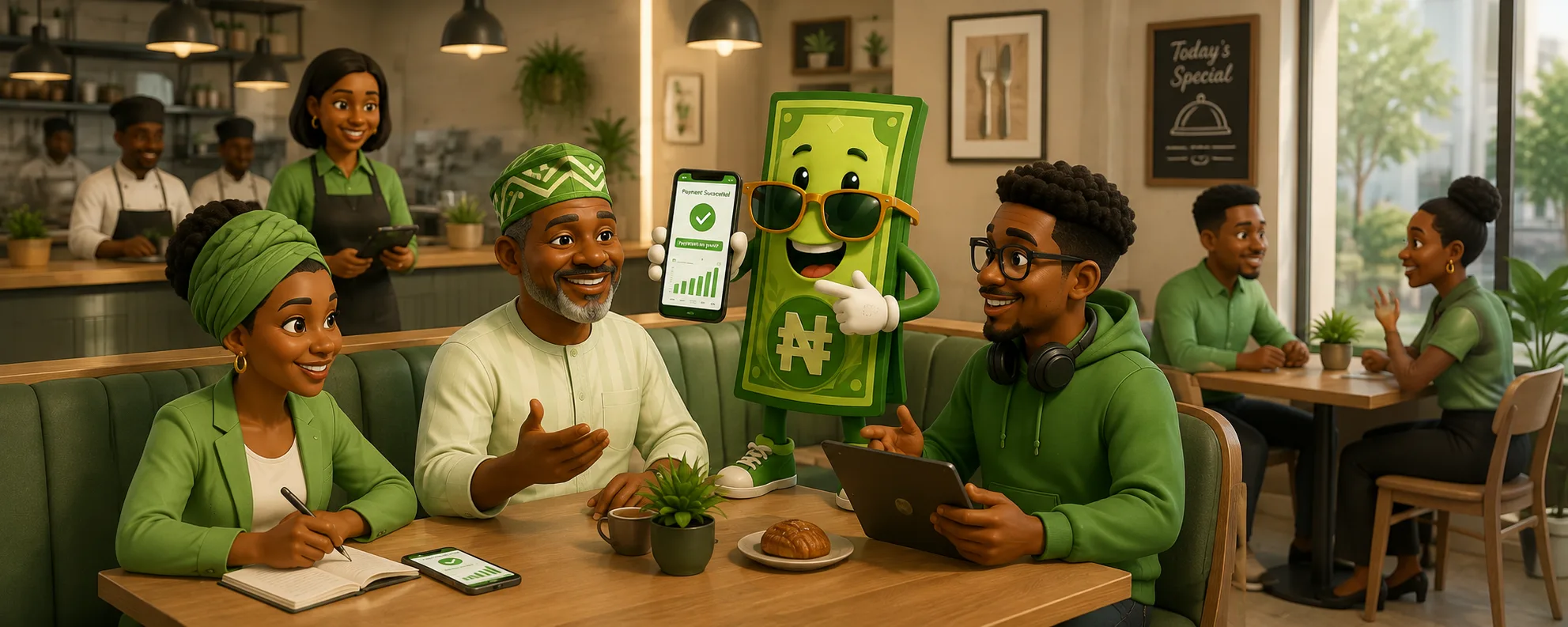 Payment success confirmed on Staffpay.ng